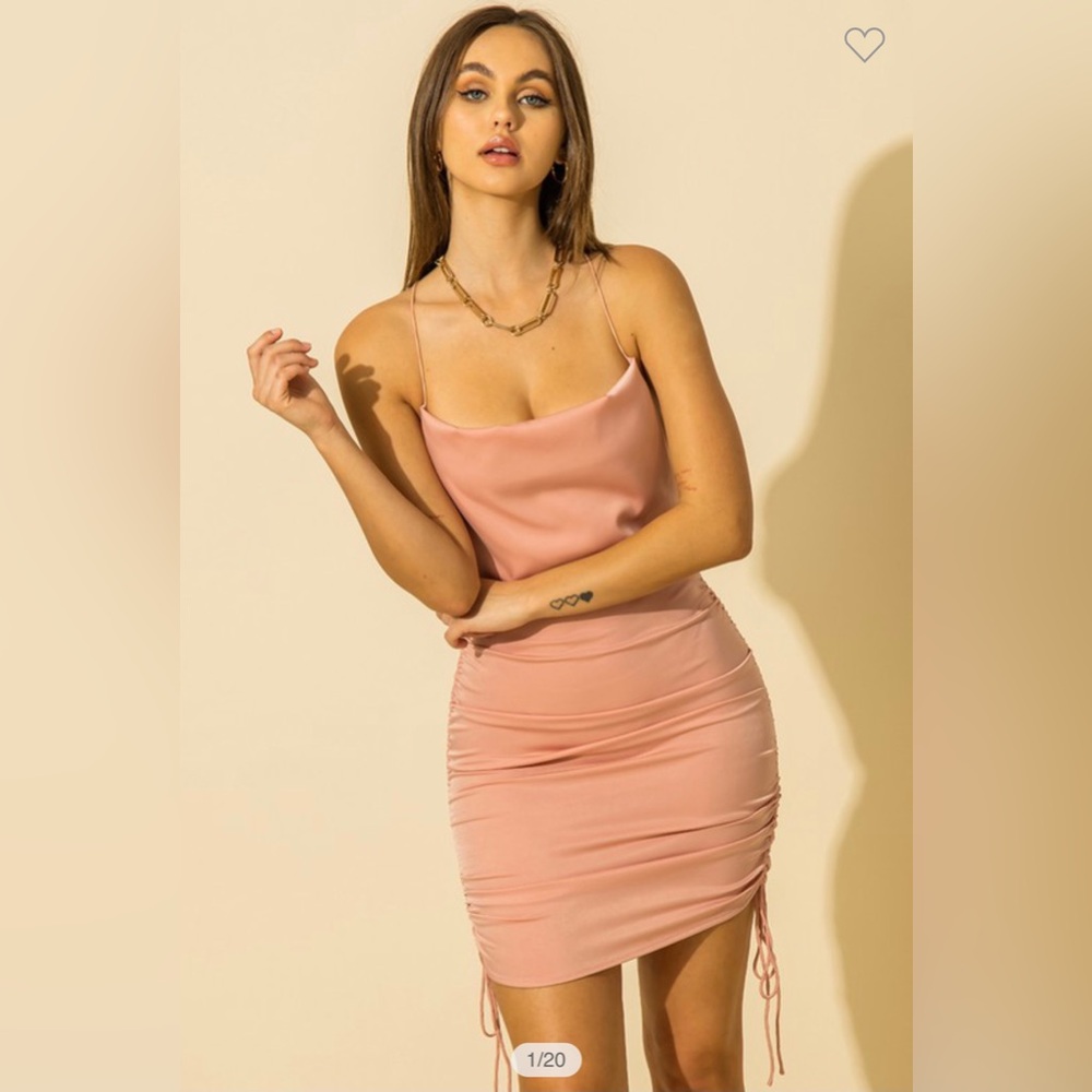 Pink Mini Dress Size: Small, Medium and Large